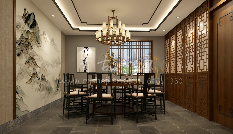 合肥饭店包间装修营造良好用餐氛围是关键